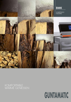 Stückholzheizung BMK - Guntamatic Stückholzheizung BMK - Guntamatic